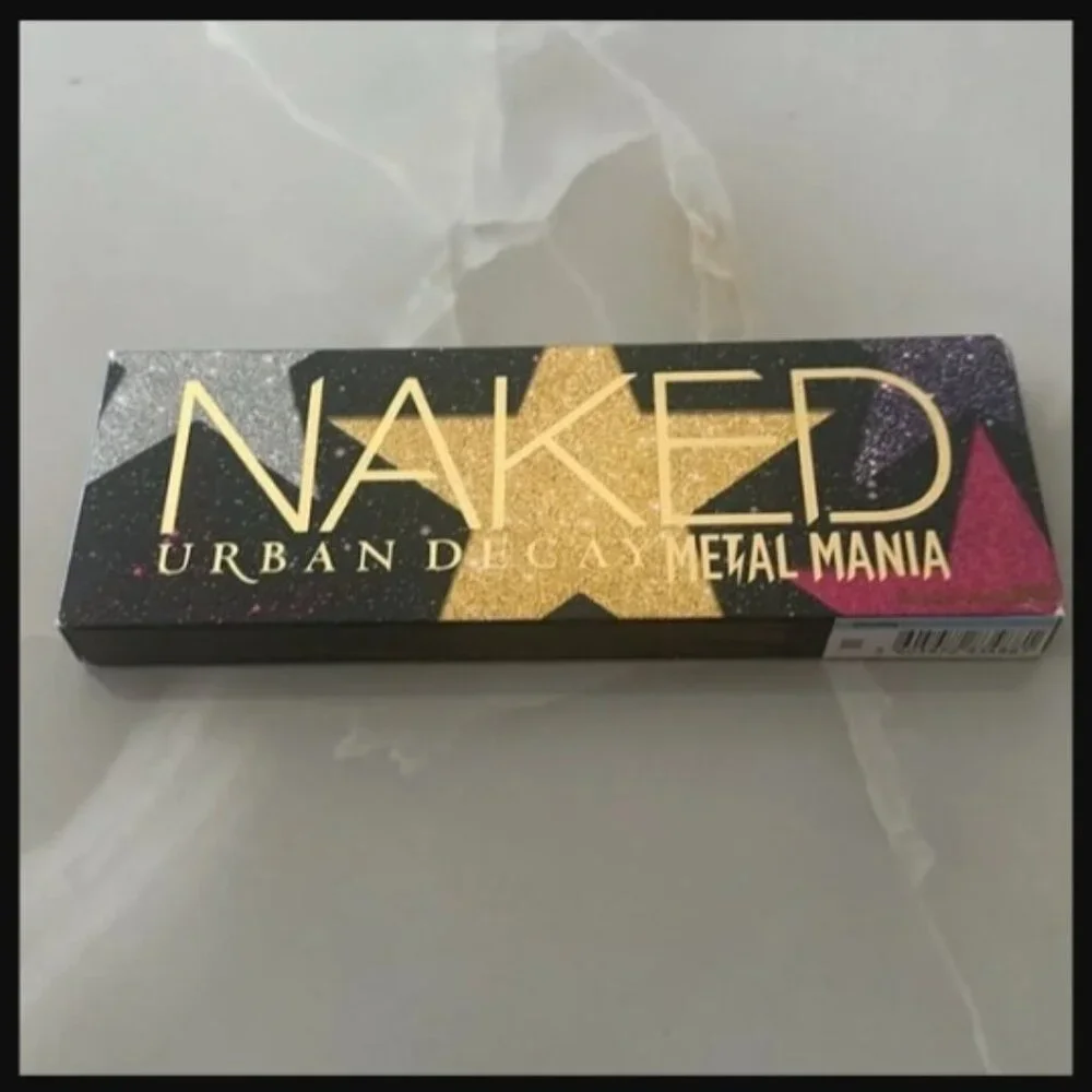 Urban Decay Naked Metal Mania Eyeshadow Palette (12.6G / 0.044 oz NIB